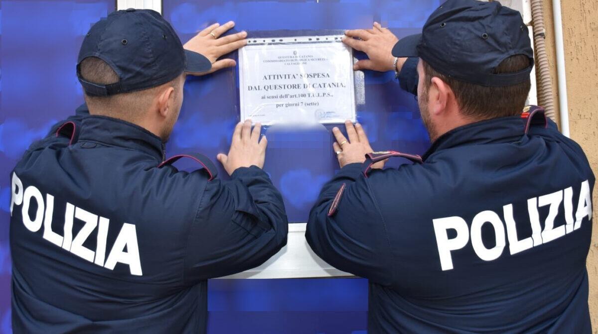 Polizia di Catania chiude un centro scommesse | Scopri perché era un ritrovo di pregiudicati! - 