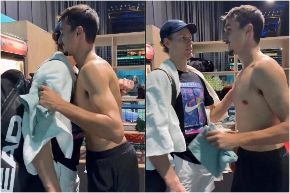 Sinner, incontro con Sonego a Parigi: "Hai vinto?" - 