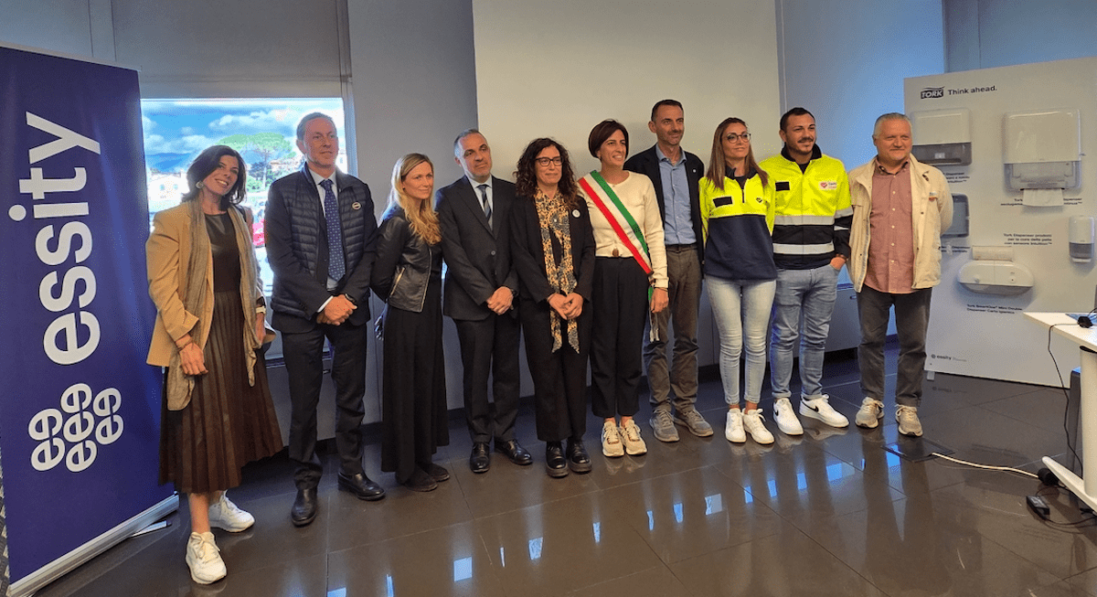 Sostenibilità, Essity tra i 'Cantieri della transizione ecologica' di Legambiente - 