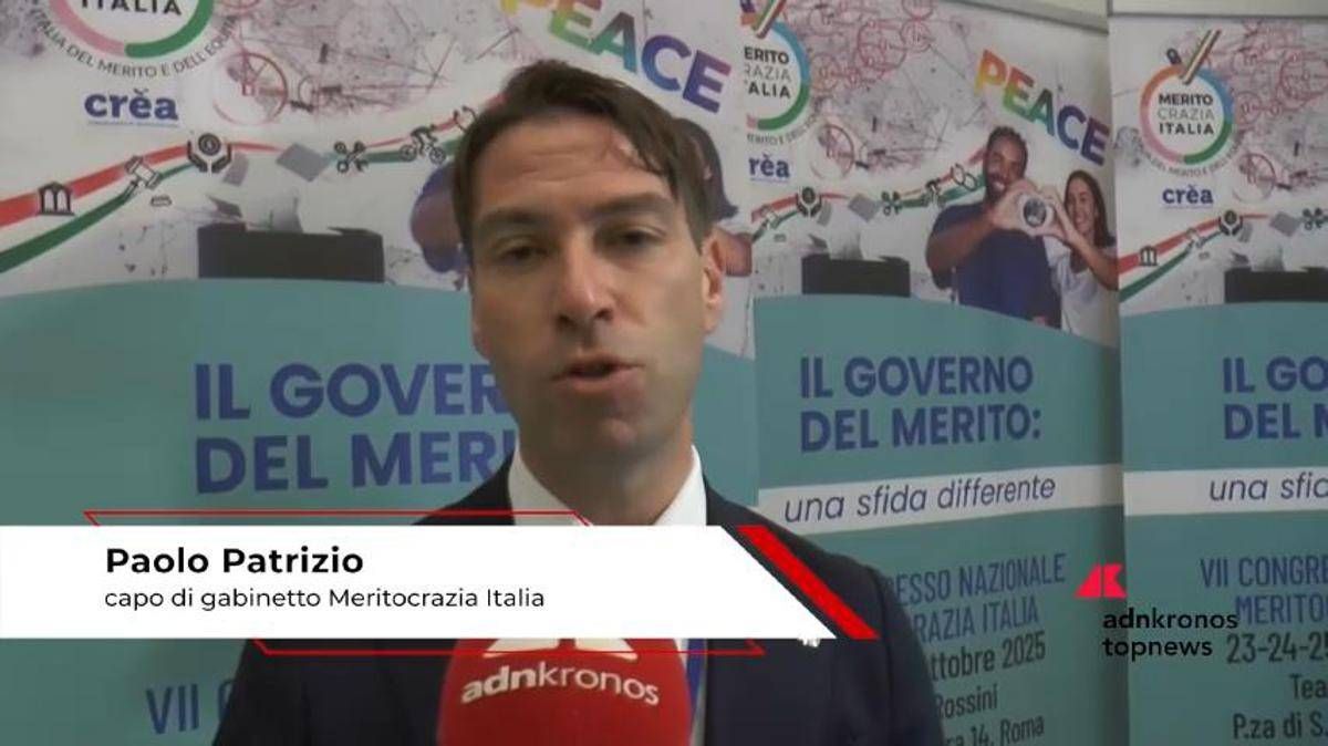 Politica: Patrizio (Meritocrazia Italia), 'Incarniamo il volto più nobile della cittadinanza attiva' - 