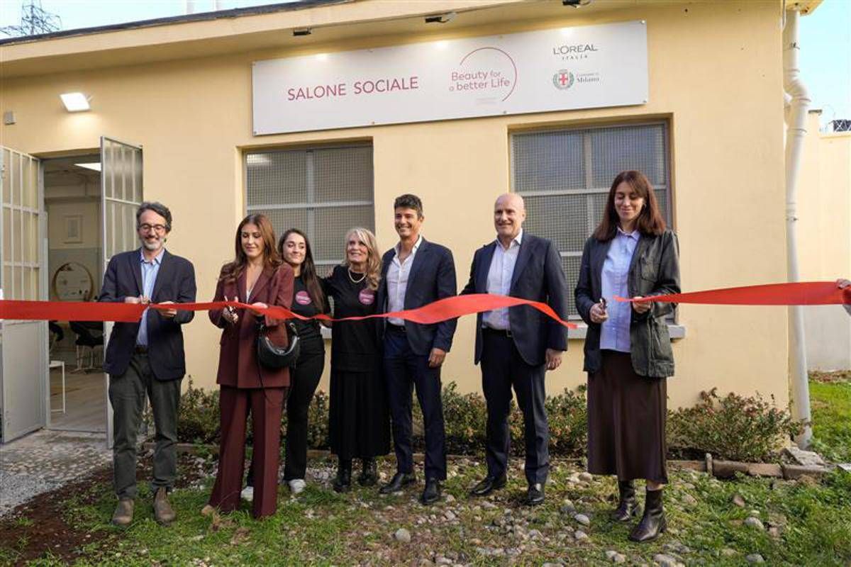Milano, L’Oréal inaugura il primo salone sociale in Italia -