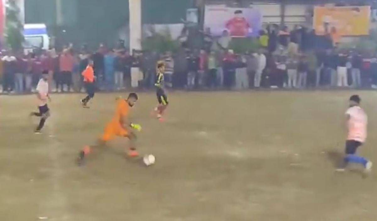 India, il clamoroso gol del portiere come in... 'Holly e Benji' -