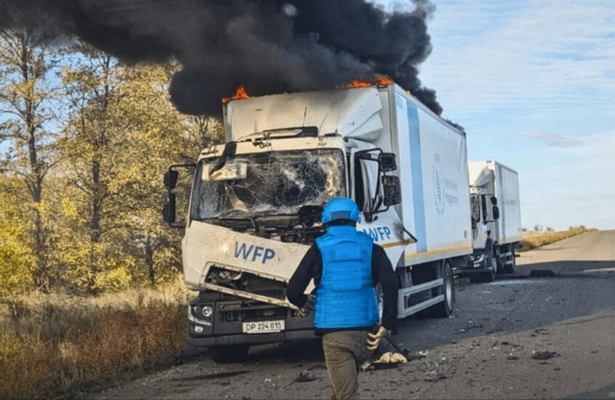 Ucraina: convoglio Onu colpito da droni russi | La comunità internazionale è davvero sorda? -