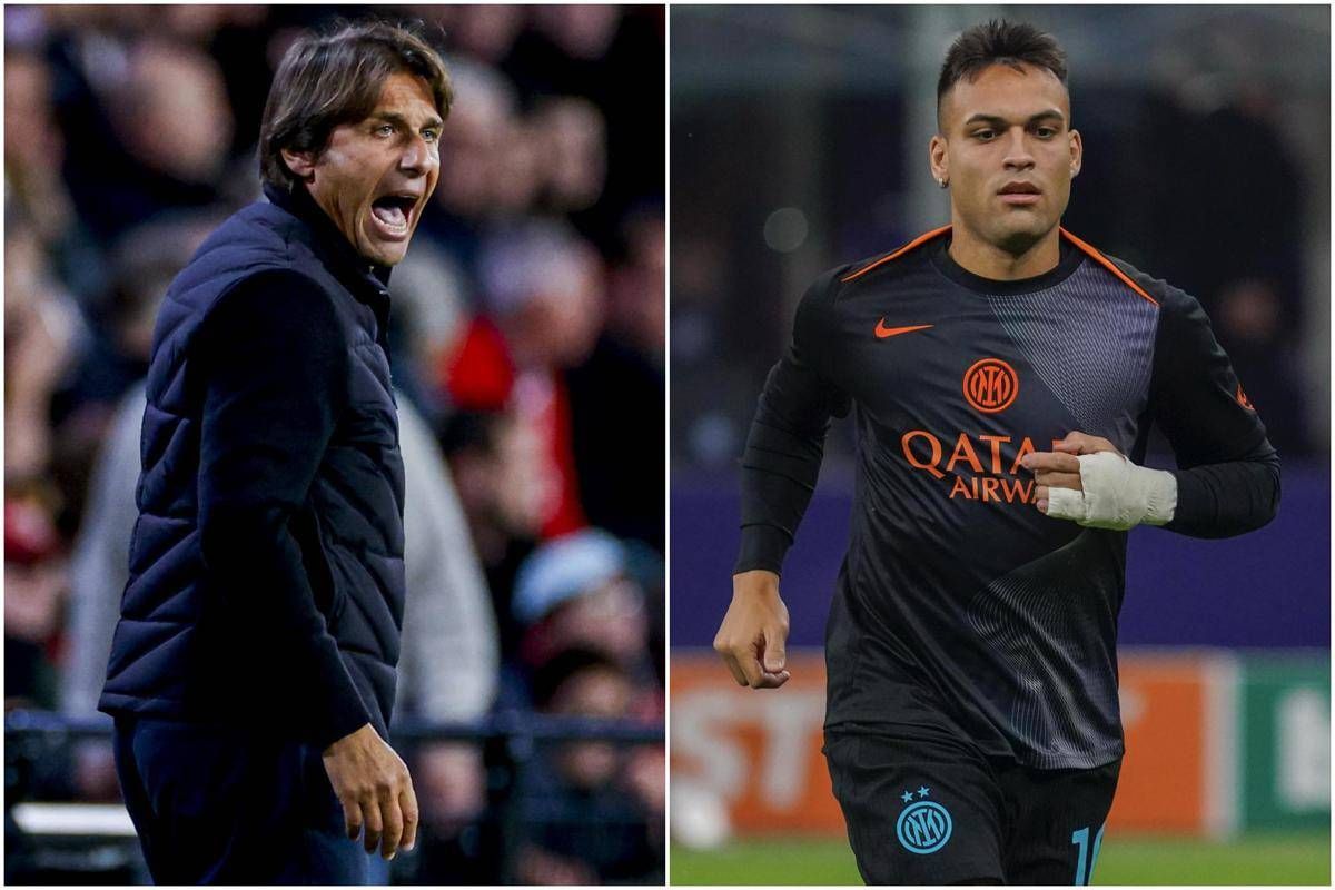 Conte gli dice qualcosa, Lautaro Martinez reagisce: rissa sfiorata in Napoli-Inter - 