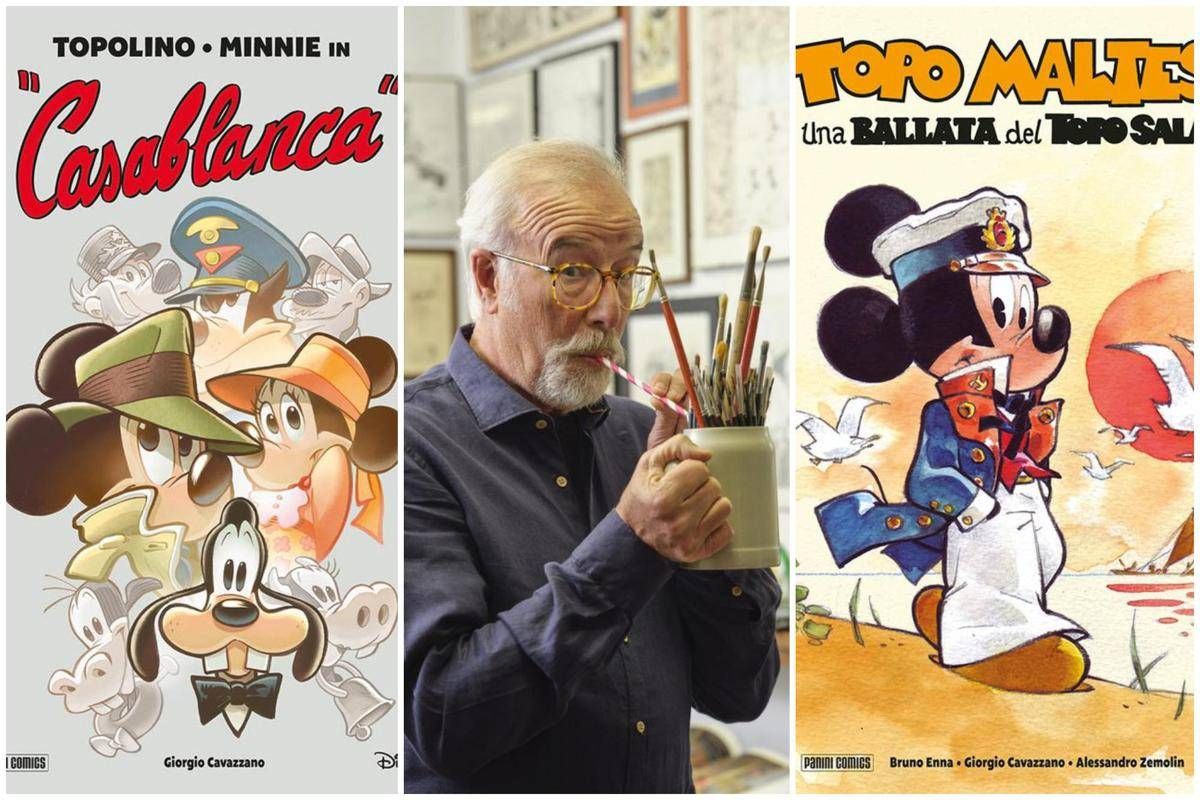Topolino, il disegnatore Cavazzano: "La svolta? Un'idea di Mollica mi tenne sveglio la notte" - 