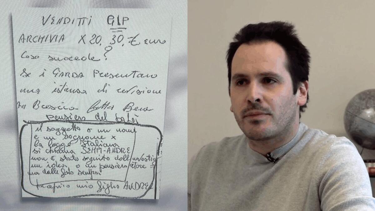 Il pizzino del padre di Sempio rivela segreti inaspettati | Scopri cosa nasconde davvero la corruzione del procuratore Venditti! -