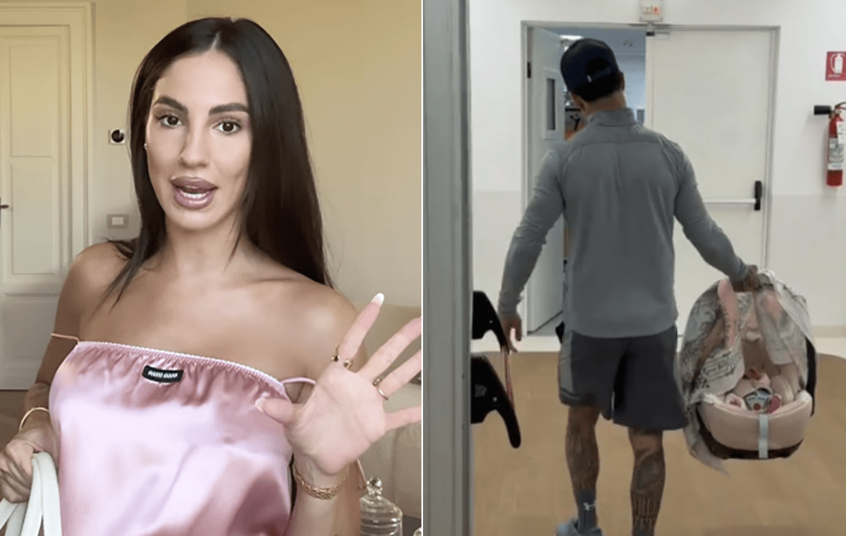 Giulia De Lellis torna a casa dopo il parto, le parole per Tony Effe: "Non mi ha mai lasciata" - 
