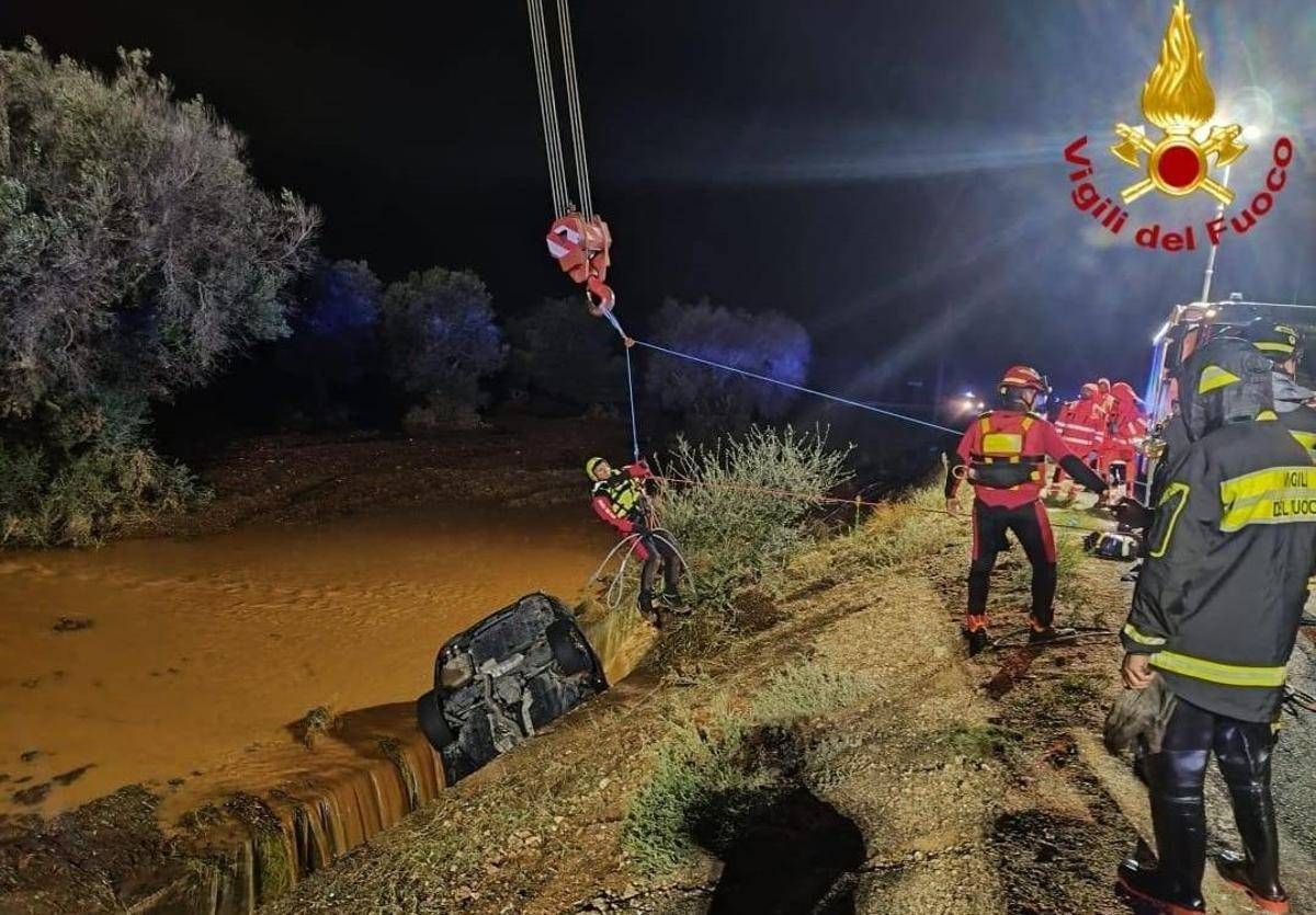 Nubifragio a Brindisi, disperso 63enne: recuperata auto - 
