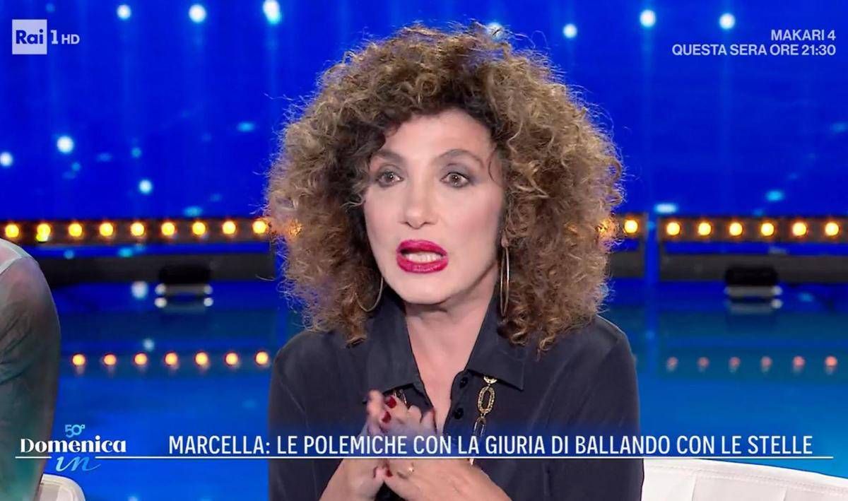 Marcella Bella a Domenica In: "Lucarelli prova a distruggermi a Ballando con le stelle" -