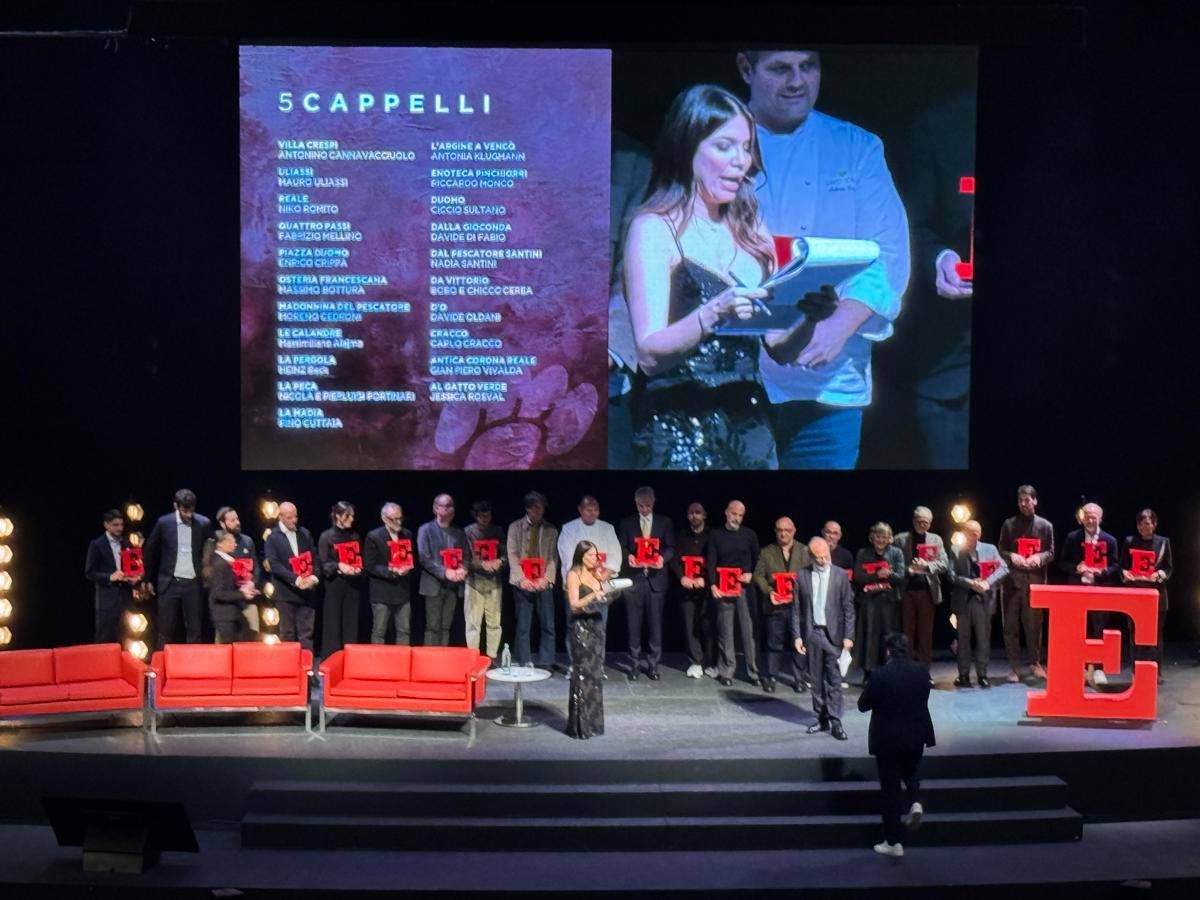 Le Guide de L’Espresso hanno premiato21 ristoranti e 7 cantine - 