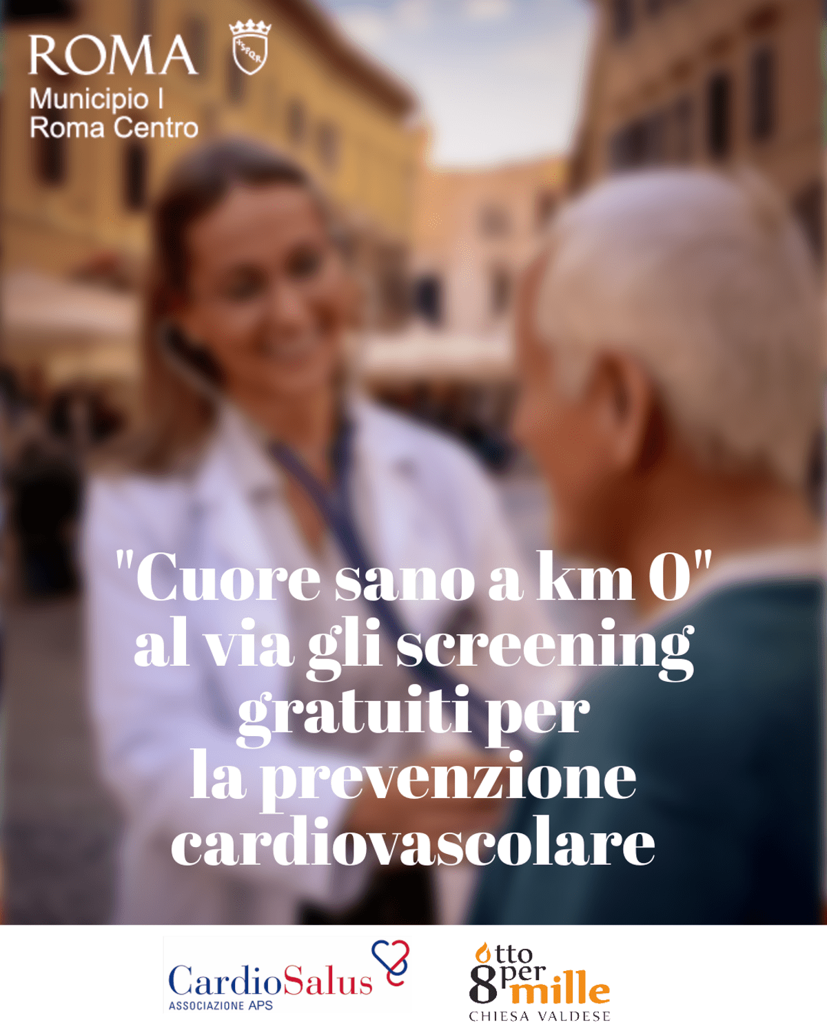 Al Municipio I Roma prosegue 'Cuore sano a Km 0', Bonaccorsi 'progetto unisce prossimità e diagnosi' -