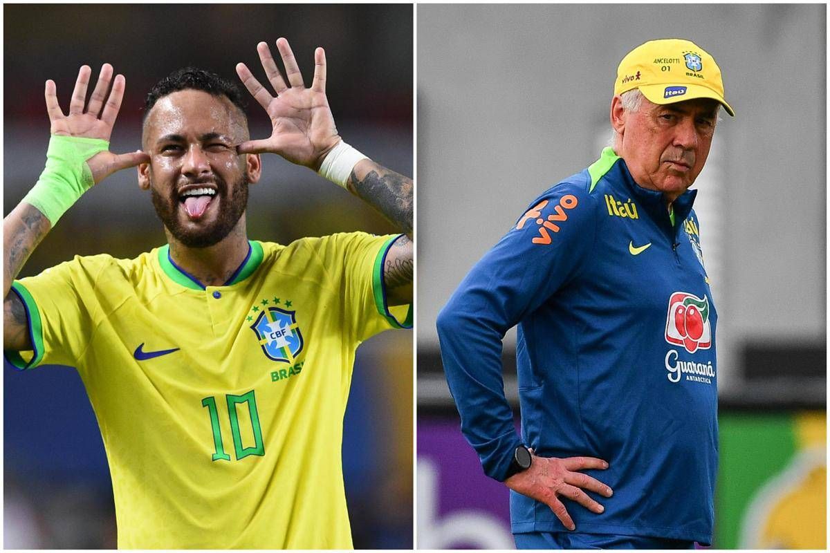 Brasile, scoppia caso Neymar. Ancelotti non lo convoca: "Deve essere in forma" - 