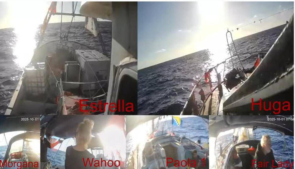 Flotilla in zona ad alto rischio: "Nella notte avvicinati da navi non identificate" - 