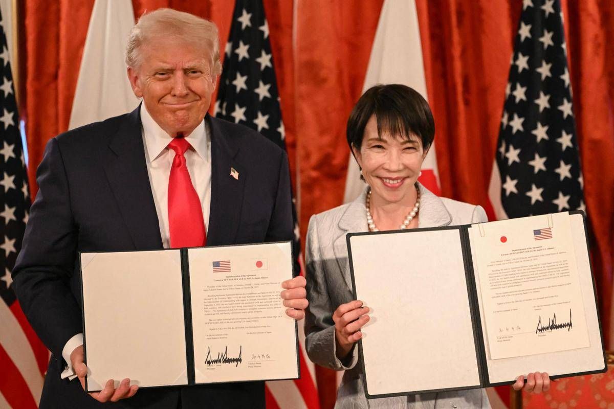 Trump in Giappone, siglato accordo sulle terre rare. La premier lo nomina per il Nobel - 