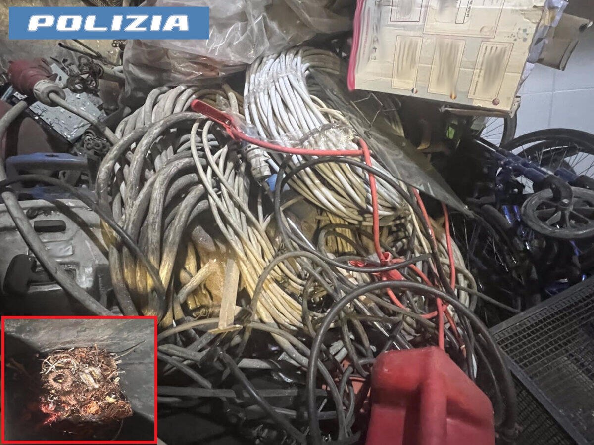 Scoperta shock a Catania | La Polizia svela il lato oscuro del commercio di rame! -