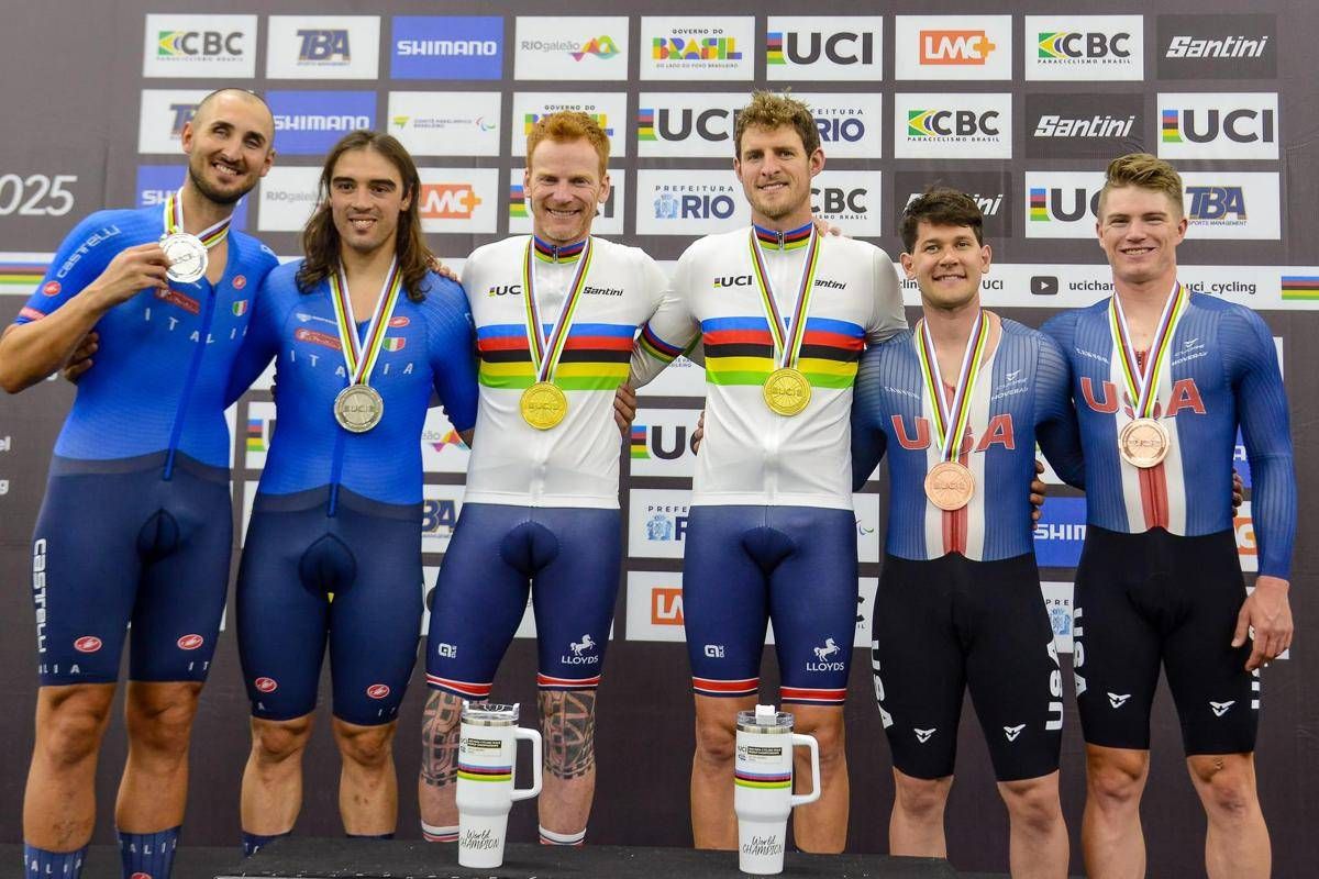 Lorenzo Bernard argento a mondiali paraciclismo su pista, Anvcg si congratula - 