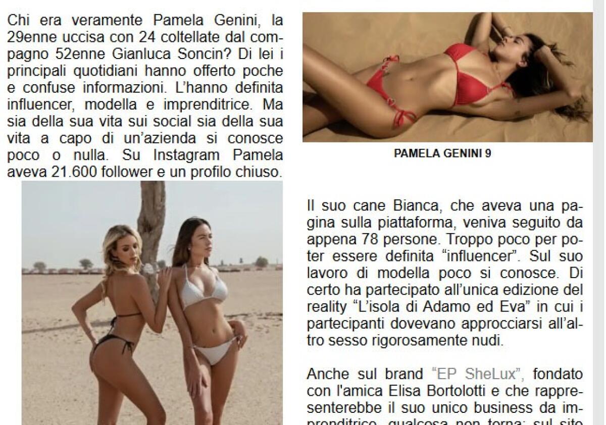 Femminicidio di Pamela Genini | Il giornalismo può essere davvero etico? - 