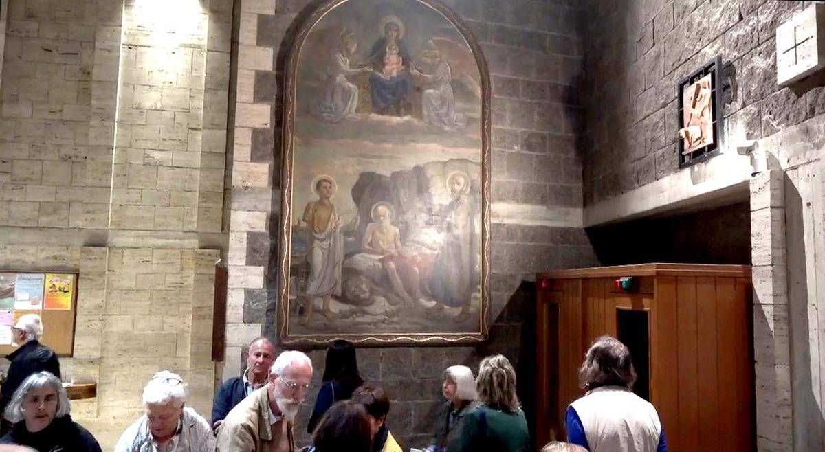 Arte: a Roma restaurata Madonna dell'Esilio nella chiesa di San Marco Evangelista -