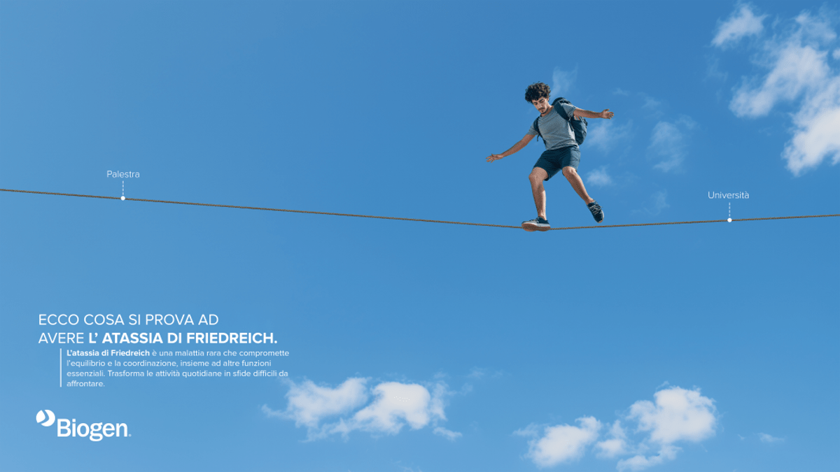 Atassia di Friedreich: una linea gialla per la campagna ChallengeYourBalance - 