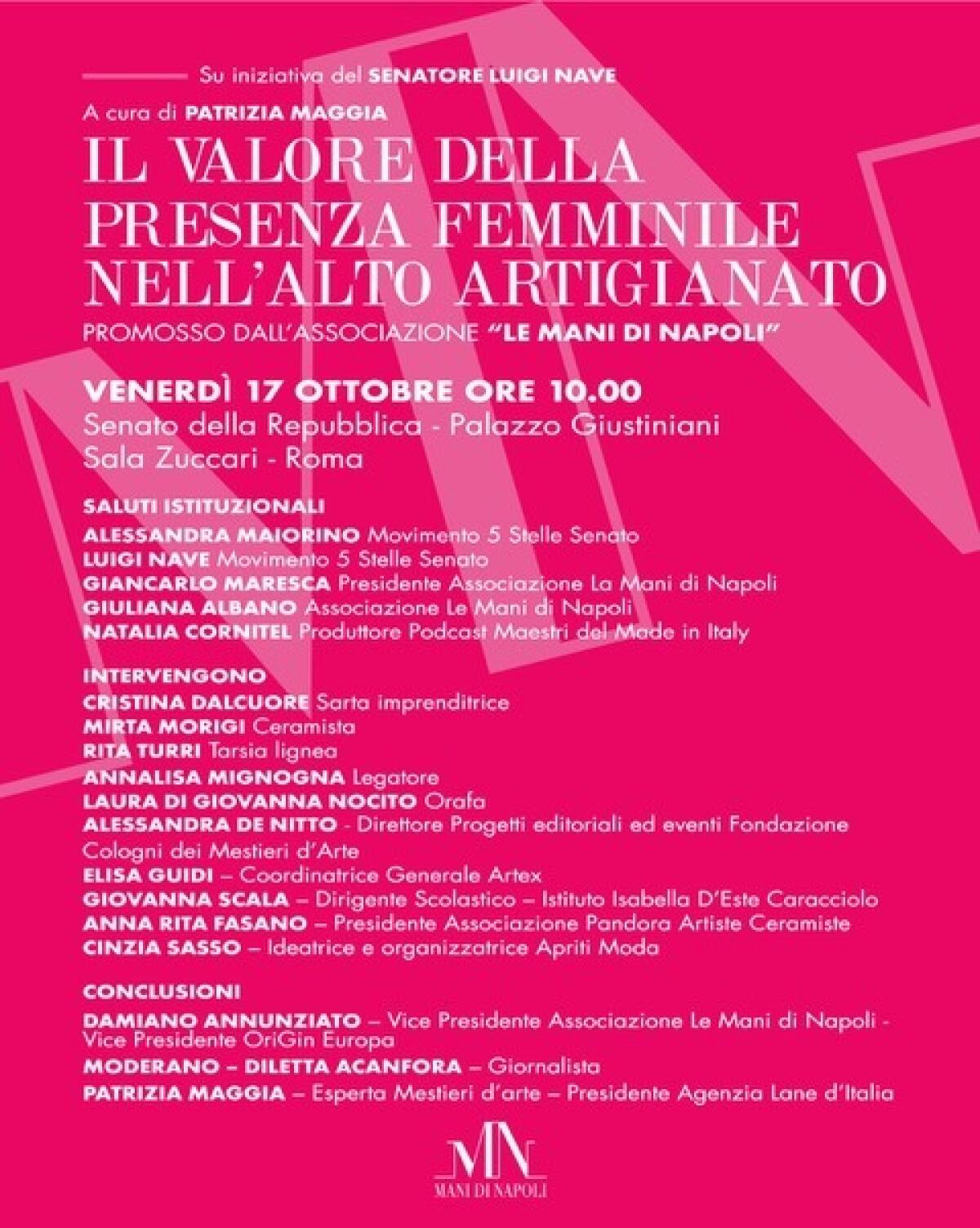 Donne nell'alto artigianato | Scopri perché il Senato di Roma si schiera a loro favore! -