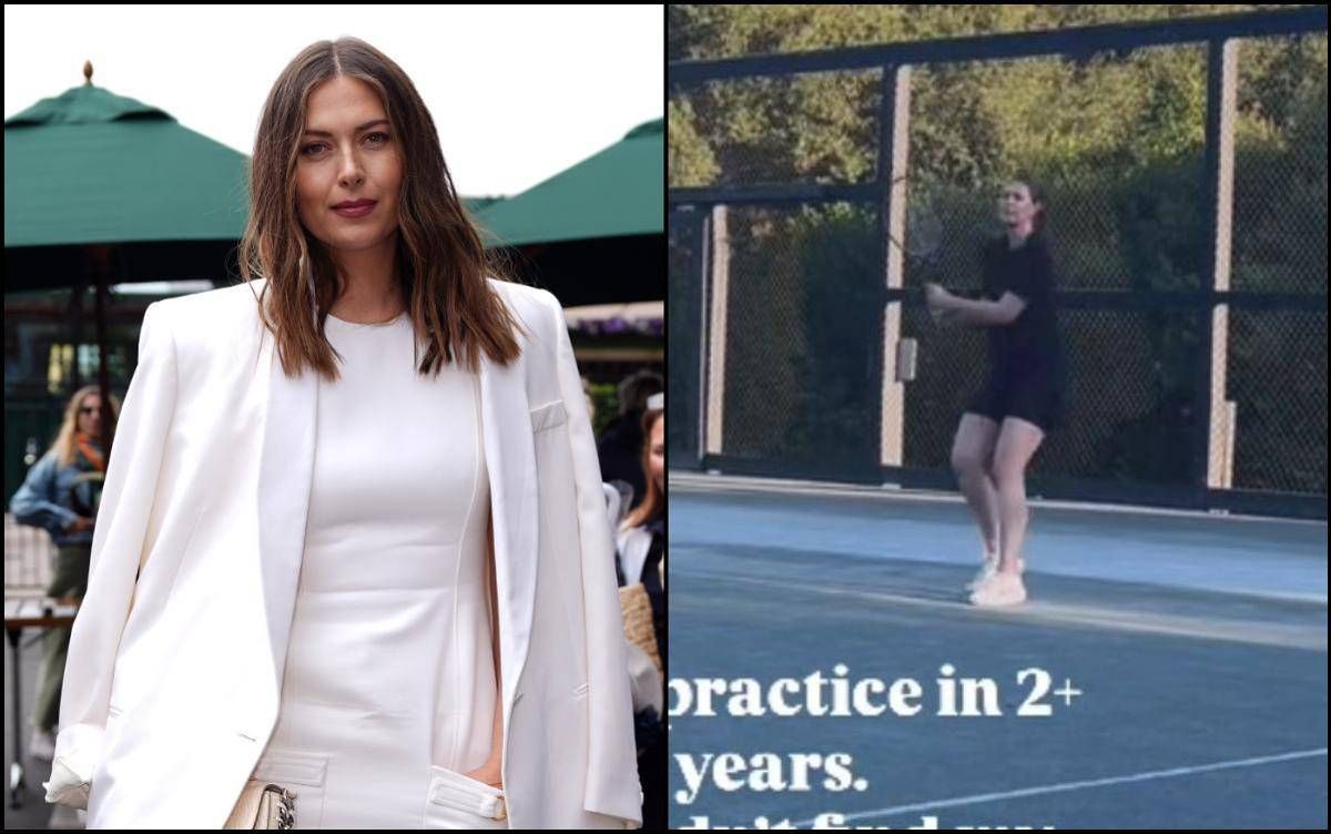 Sharapova, prove di ritorno in campo? Il video postato dall'ex numero uno fa sognare i tifosi - 