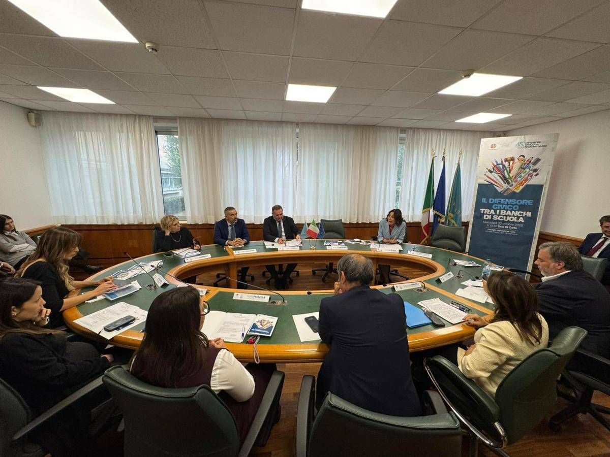 Formazione, alla Regione Lazio torna 'il difensore civico sui banchi di scuola' - 