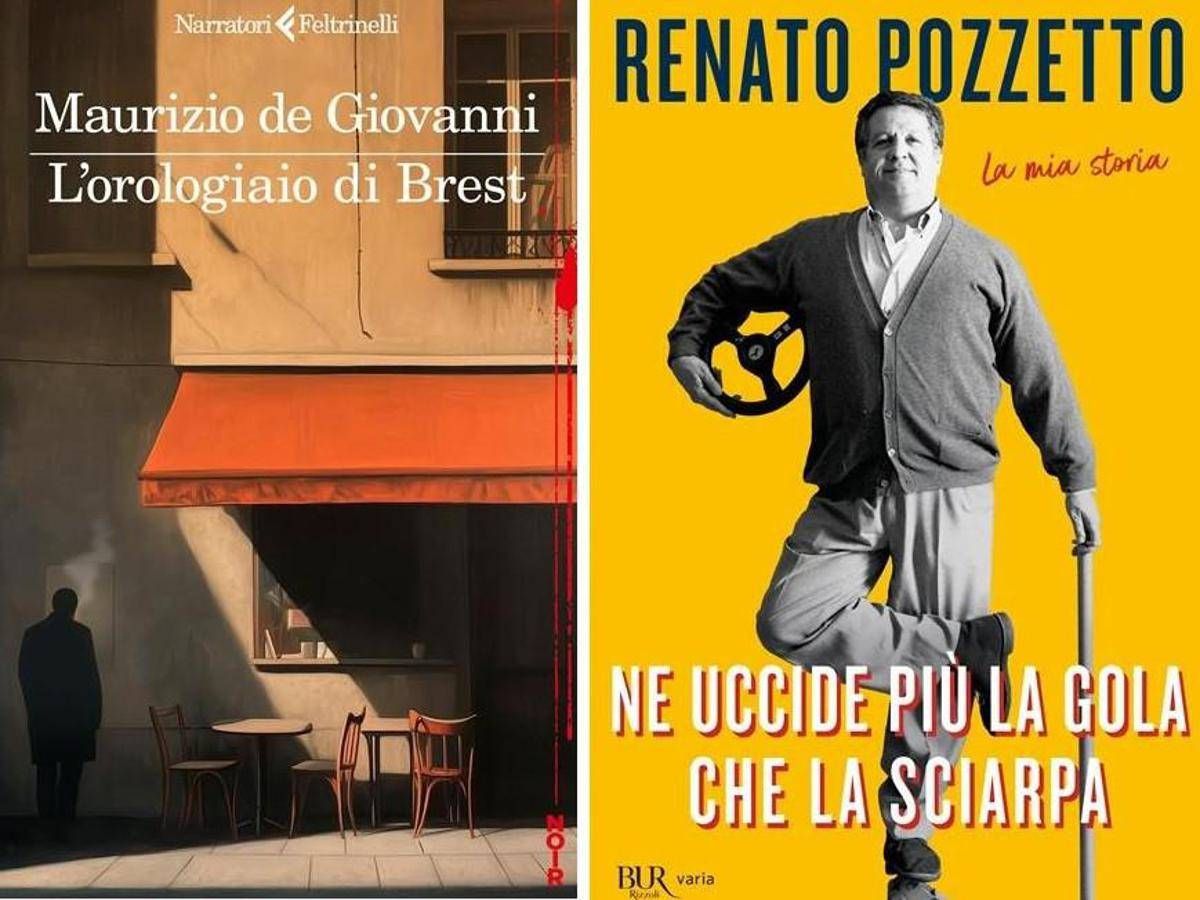 Dall''orologiaio' di Maurizio de Giovanni all'autobiografia di Renato Pozzetto, le novità in libreria - 
