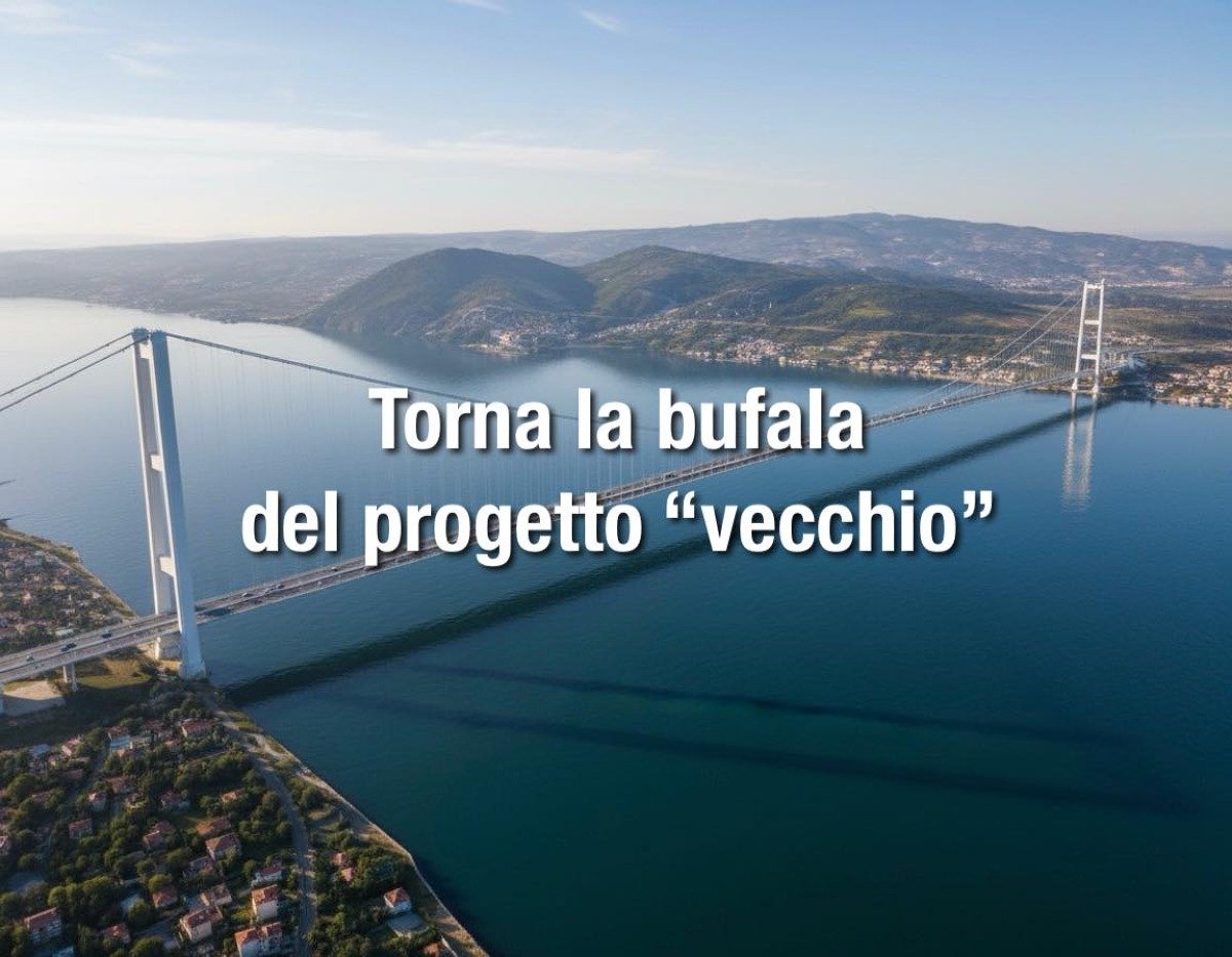 Ponte sullo Stretto: torna la bufala del “progetto vecchio” - Credit foto Ponte sullo Stretto di Messina
