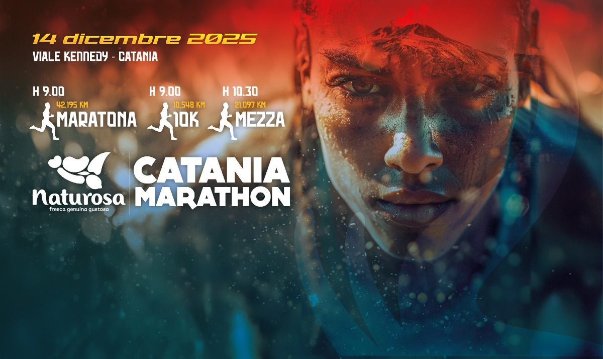 Naturosa Catania Marathon 2025: cresce l’attesa per l'ottava edizione della maratona catanese - Credit foto Naturosa Catania Marathon