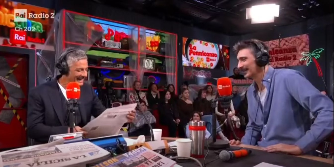 Fiorello cita Pedara a “La pennicanza”: ecco il ringraziamento del Sindaco Cristaudo - Credit Foto RAI