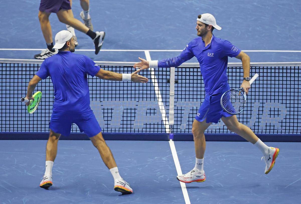 Bolelli-Vavassori, esordio ok alle Atp Finals. Primi squilli azzurri nel doppio - 