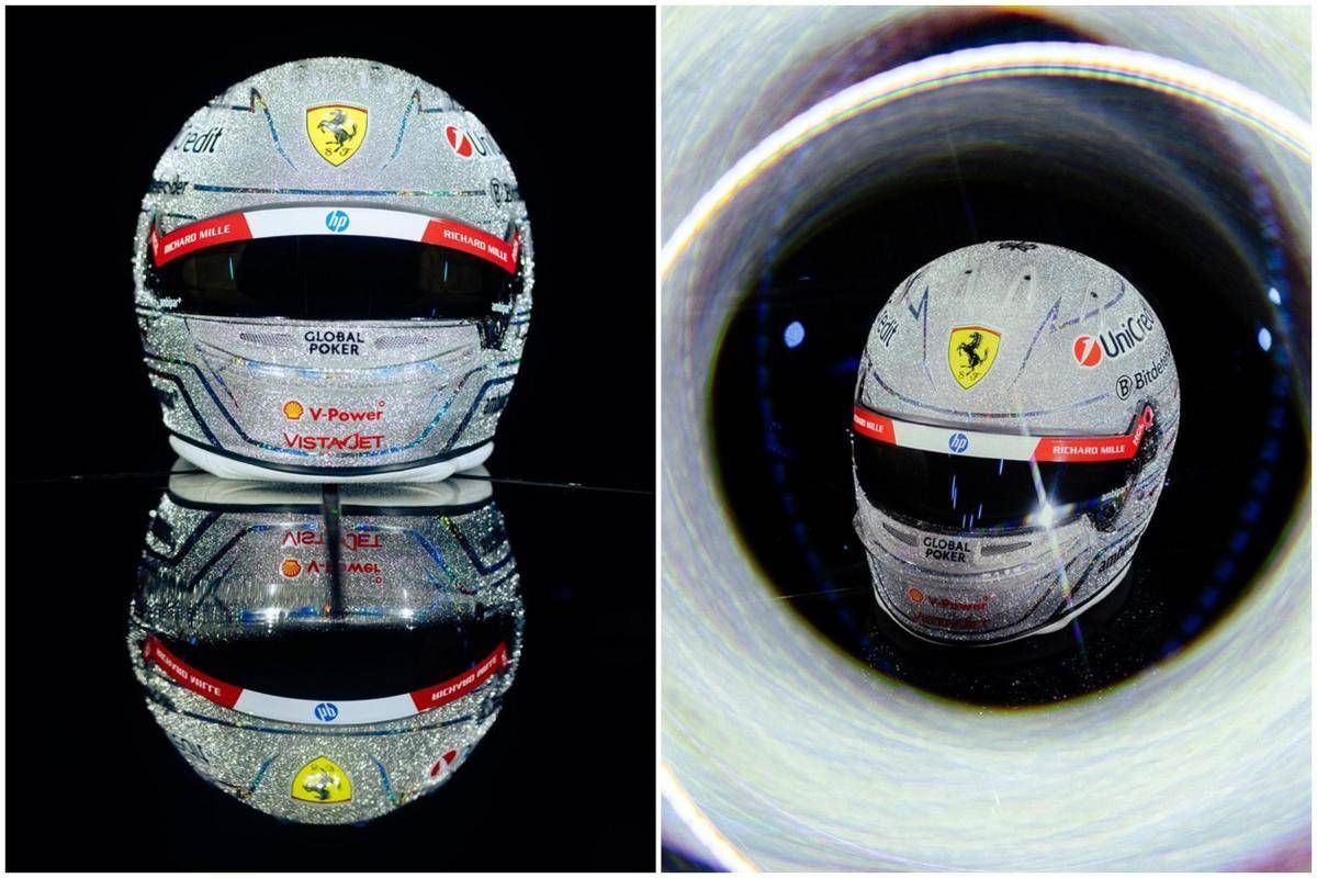 Hamilton, casco speciale e... splendente a Las Vegas - 