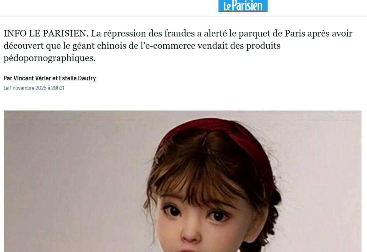 Bambole pedopornografiche vendute online, Shein denunciato in Francia -