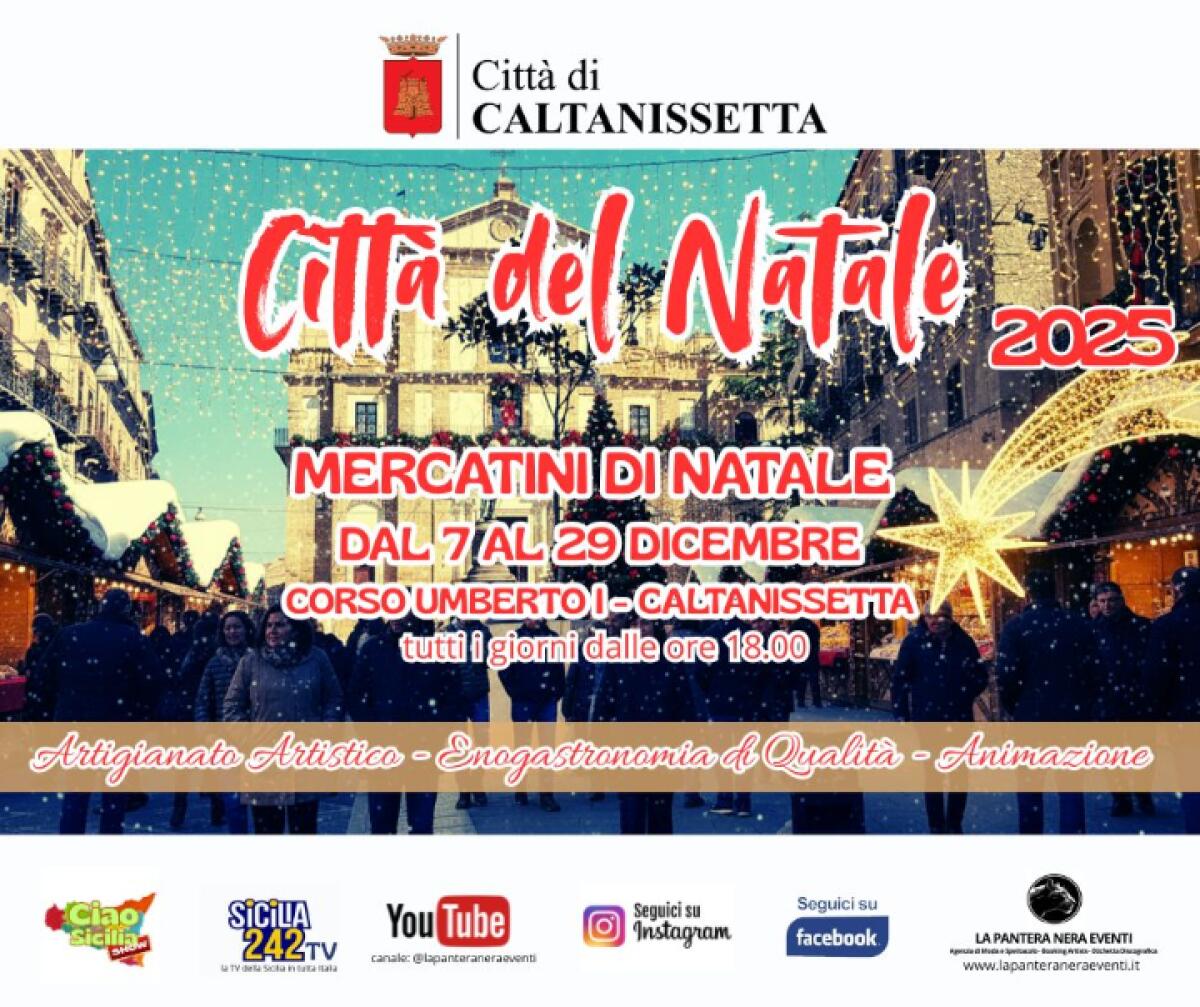 Caltanissetta si trasforma in una magica meta natalizia | Scopri perché tutti devono visitarla quest'anno! - 