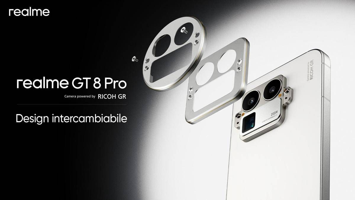 realme GT 8 Pro il primo smartphone con modulo fotocamera intercambiabile - 