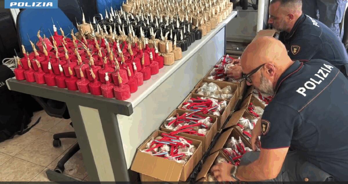 Maxi sequestro di ordigni in Catania | La Polizia ha appena sventato un disastro inimmaginabile! - 