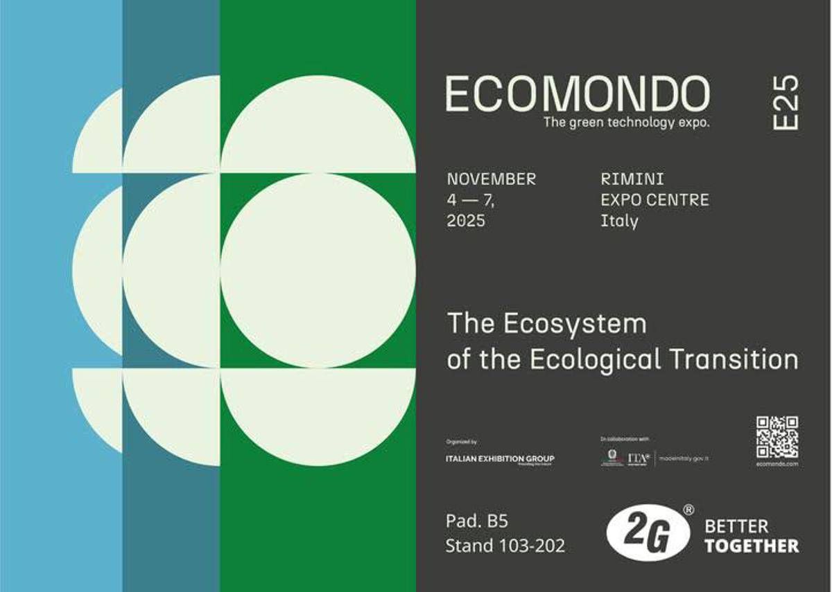2G Italia a Ecomondo, cogenerazione motore della transizione - 