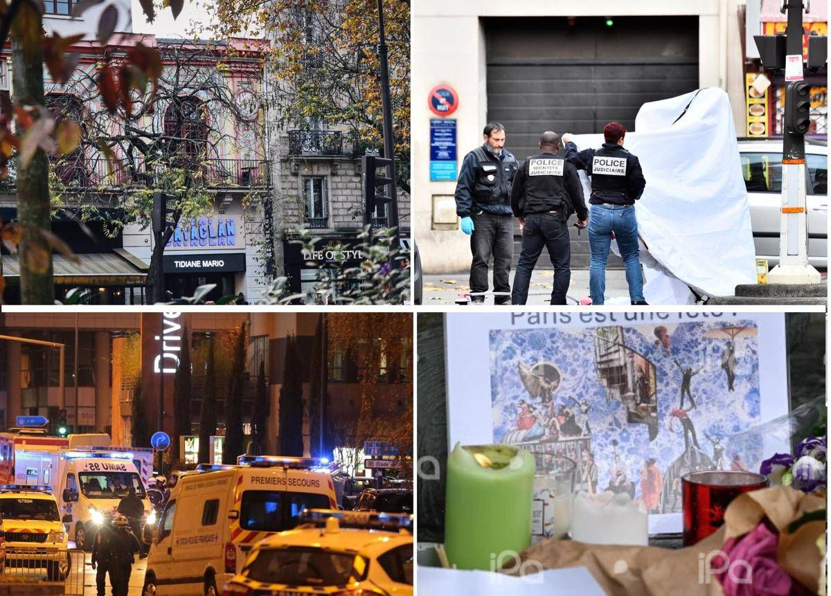 13 novembre 2015, Parigi sotto attacco: omaggio della Francia a vittime degli attentati - 
