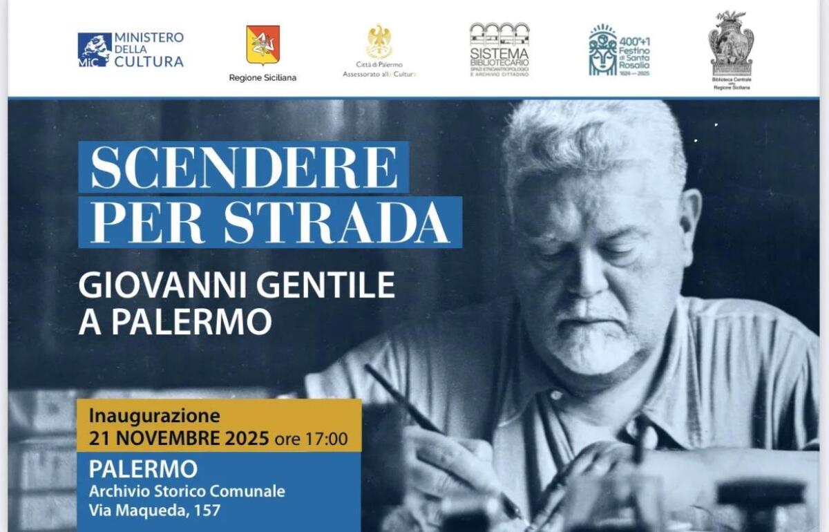 Giovanni Gentile svelato a Palermo | Perché il "filosofo del fascismo" continua a far discutere? - 