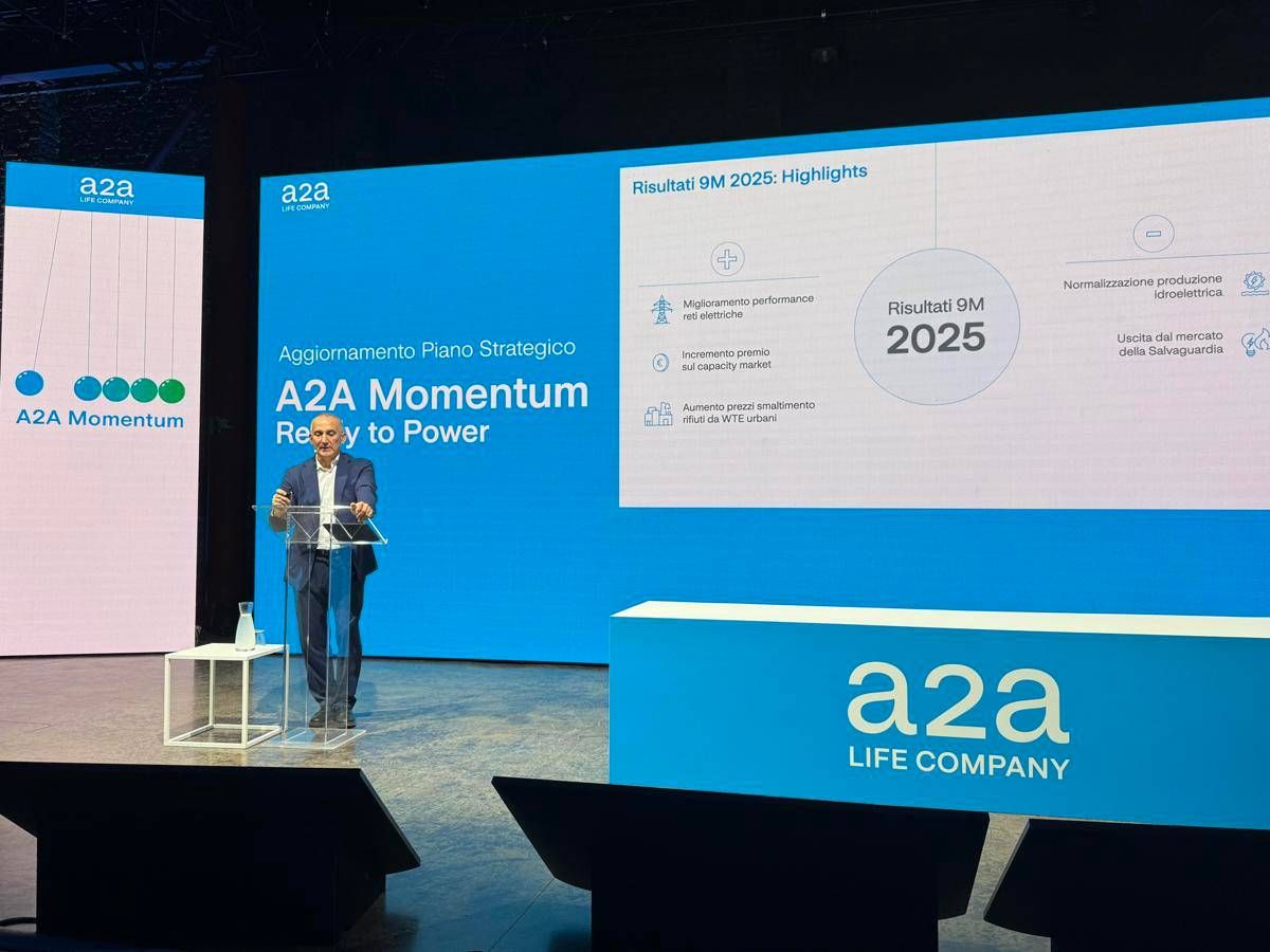 A2a, nei 9 mesi ricavi a 10.170 milioni (+12%), utile netto di 581 milioni - 