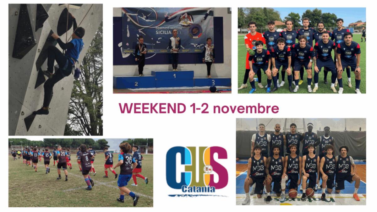 CUS Catania brilla nel weekend di Ognissanti | Scopri perché nessuno se lo aspettava! - 