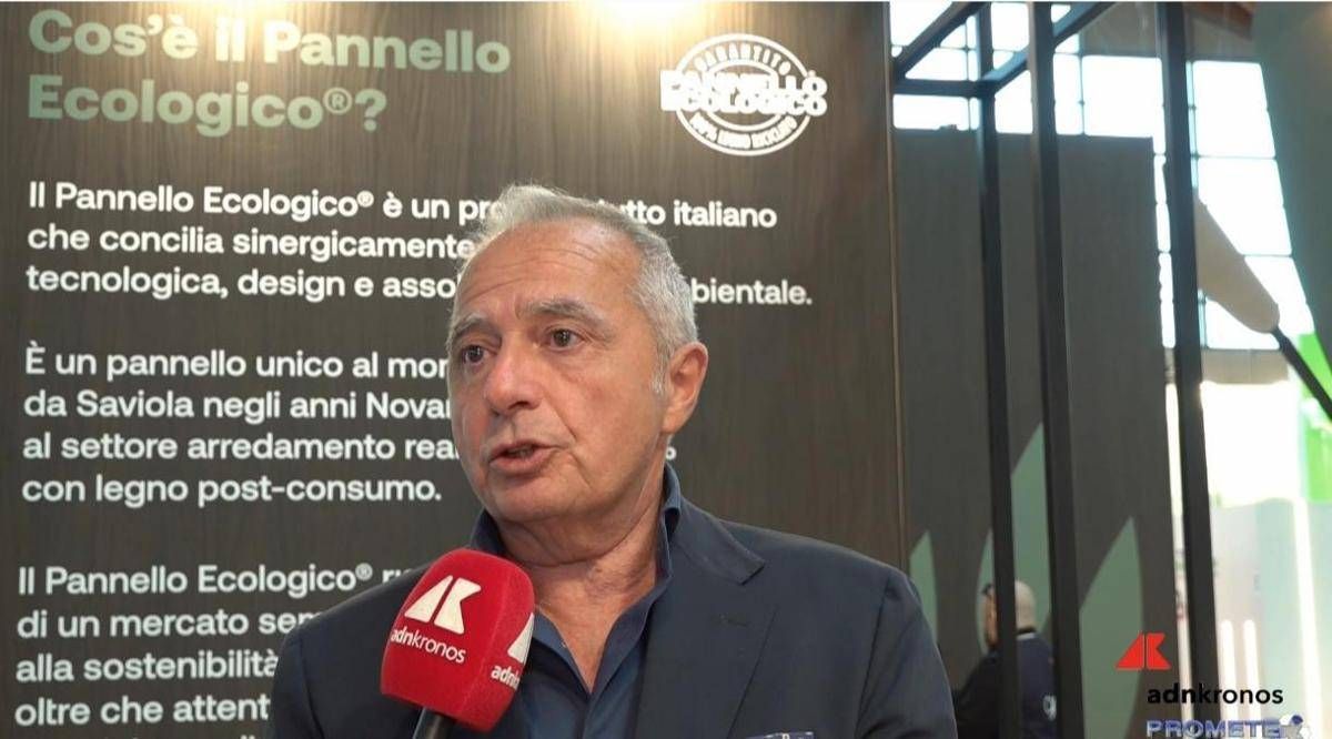 Sostenibilità, Saviola: "Nostro pannello ecologico al 100% da legno riciclato" - 