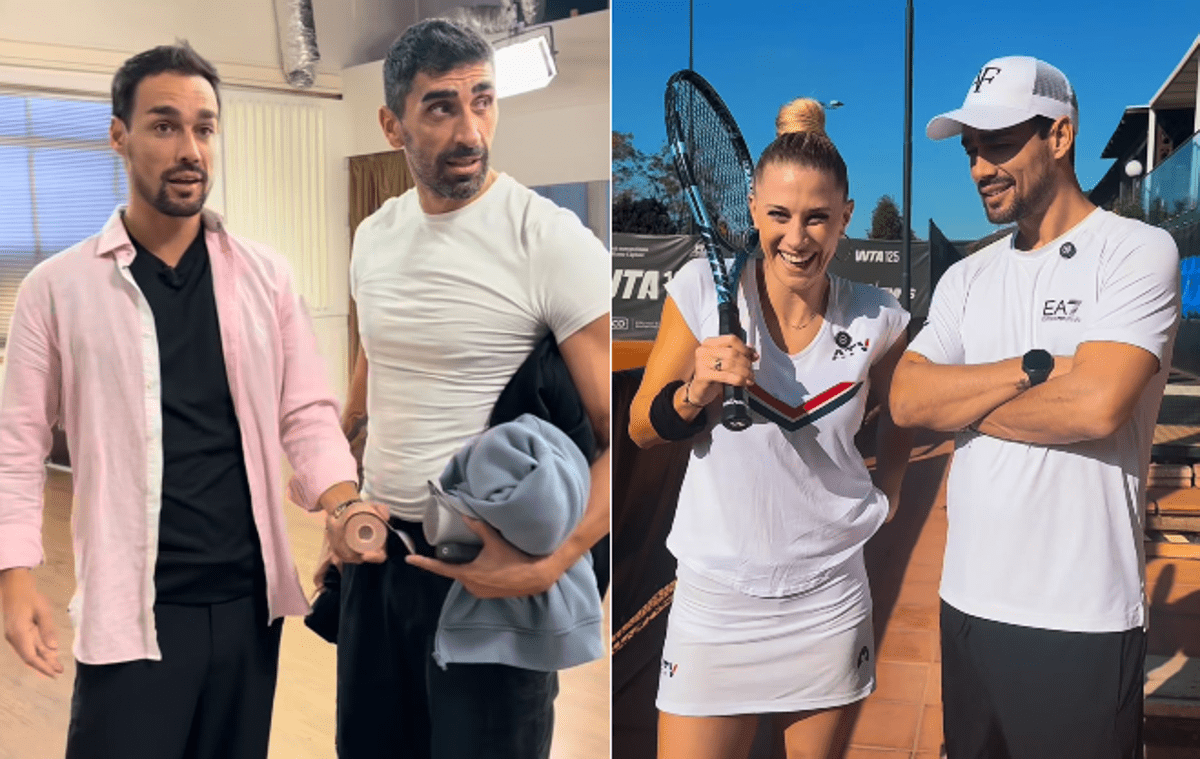 Ballando, scintille tra Fognini e Magnini dietro le quinte: "Padel o nuoto?" - 