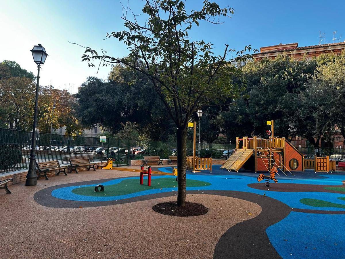 Municipio I Roma, inaugurata nuova area giochi di piazza Santa Maria Liberatrice - 