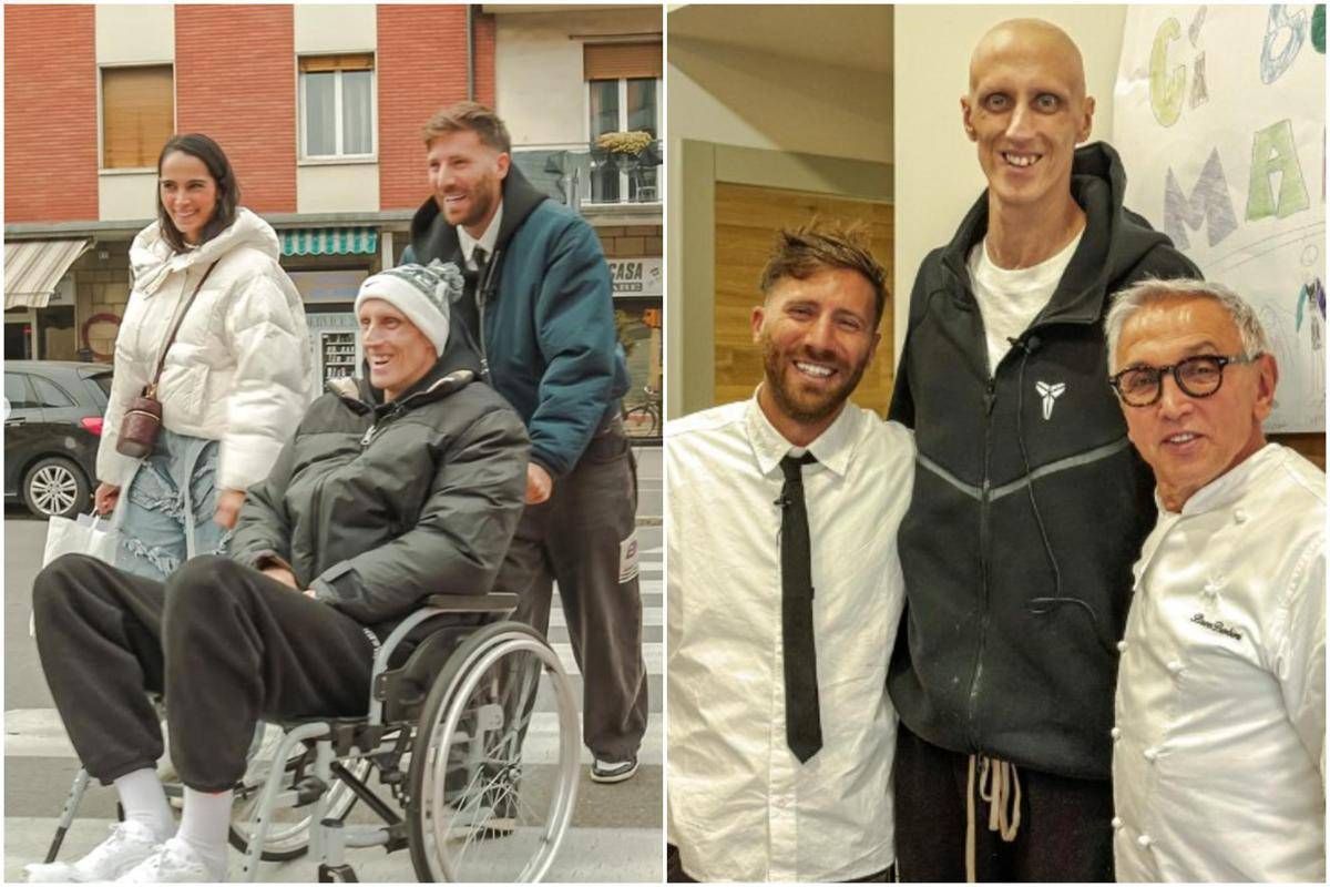 Polonara torna a casa e trova... Bruno Barbieri: la sorpresa per Achille - 