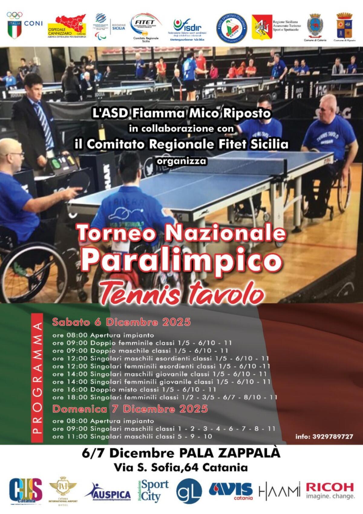 Torneo Nazionale Paralimpico a Catania | Perché Fitet Sicilia sta cambiando le regole del gioco! - 