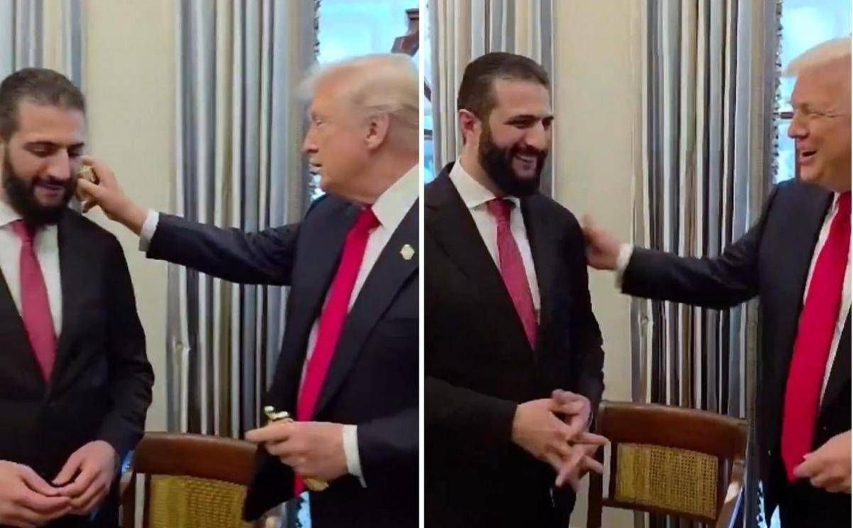 Trump regala il suo profumo a al-Sharaa: "Per te e tua moglie. Quante ne hai?" - 