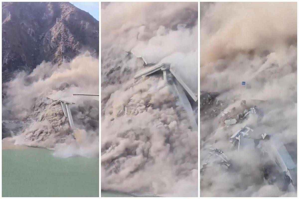 Cina, crolla un ponte di 758 metri. Era stato inaugurato da pochi mesi - 