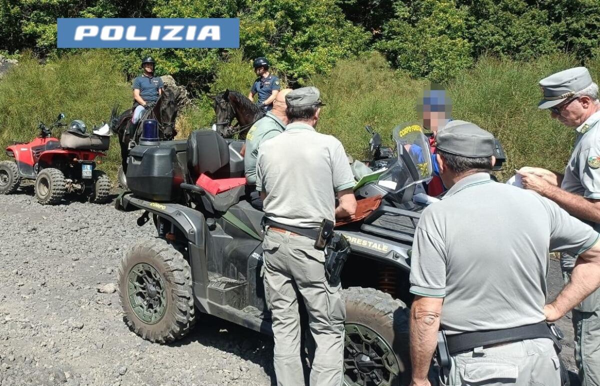 Controlli straordinari sull’Etna | La Polizia di Catania rivela il lato oscuro delle escursioni serene! - 