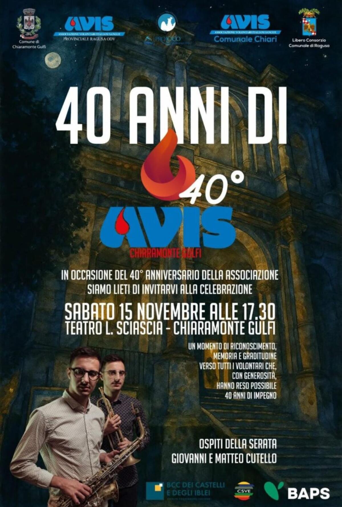 40 anni di Avis Sicilia | Scopri il segreto dietro il successo che ha salvato migliaia di vite! - 